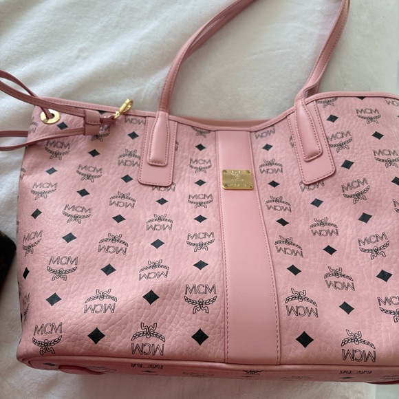MCM LIZ VI shopper tote soft pink - Picture 12 of 16